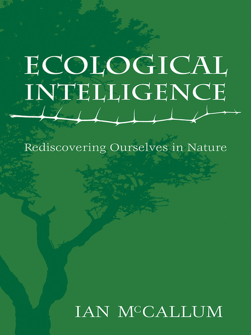 Title details for Ecological Intelligence by Ian McCallum - Available